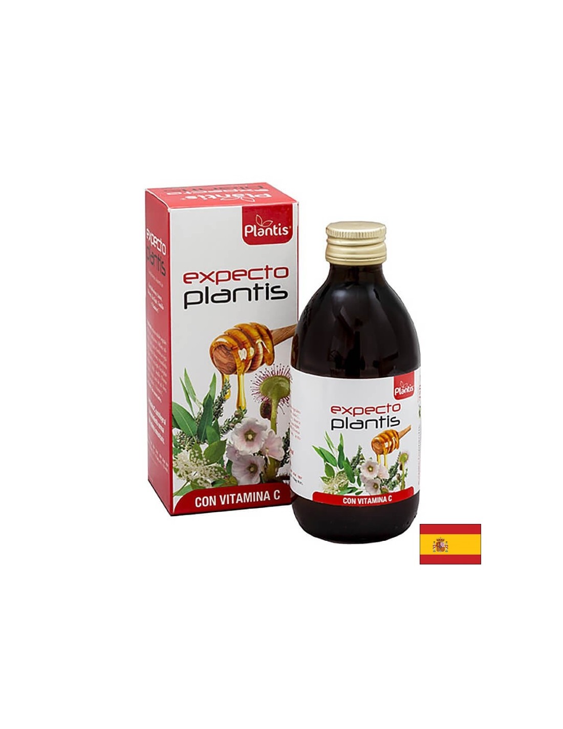 Froid et grippe - sirop à base de plantes avec de la vitamine C - Expecto, 250 ml