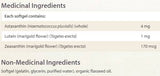 Astaxanthine plus 4 mg - 60 capsules de gel