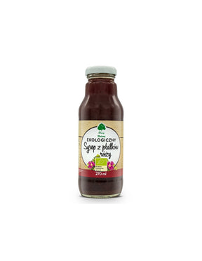 Natural rose petal syrup, Bio x 270 ml Dary Natury - Nutra Best Europe