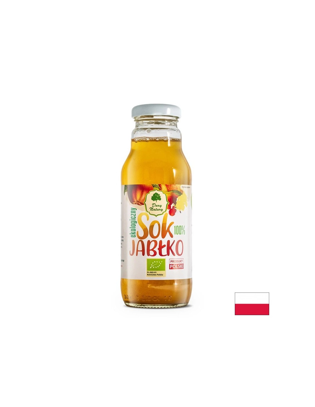 Jus de pomme naturel Bio, 270 ml <tc>Dary Natury</tc>