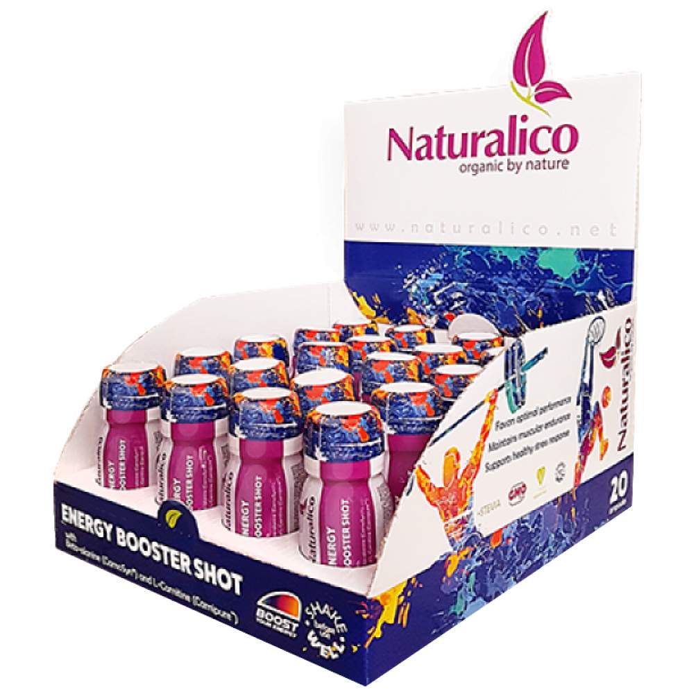 Shot de booster énergétique - 20 x 60 ml