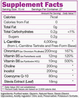 L-carnitine 108 000 - 405 ml