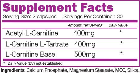 Capsules Tri-Carnimax 60