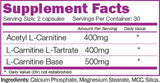 Capsules Tri-Carnimax 60