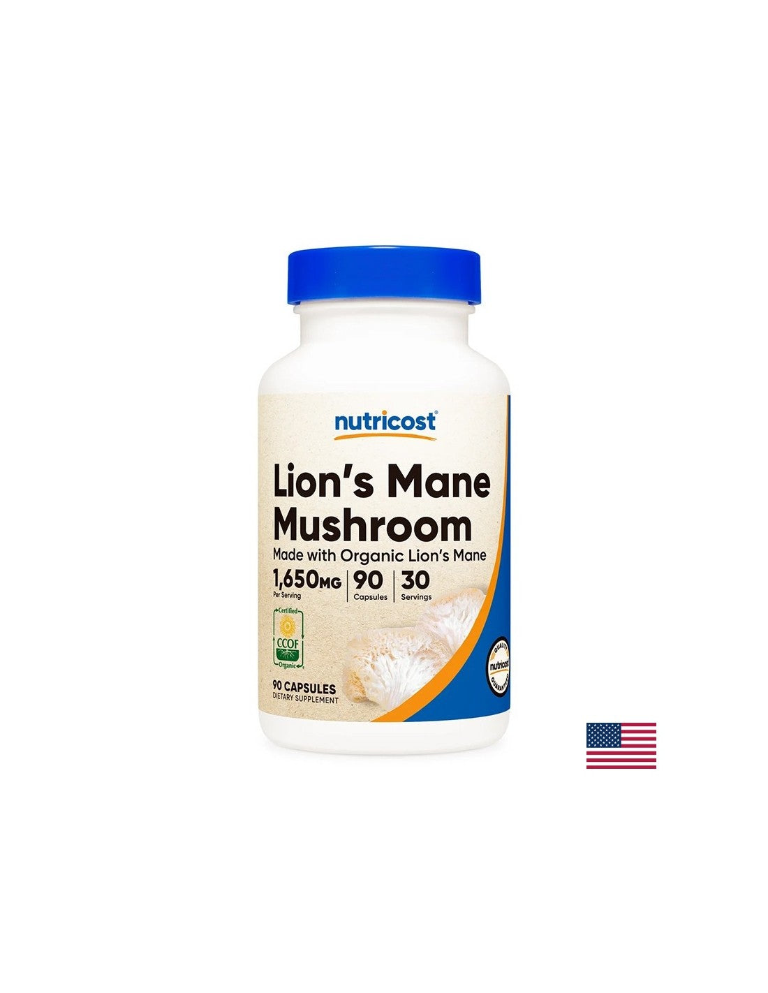 Fonction du nerf et du cerveau - Lion's Mane - Lion's Mane, 90 Capsules