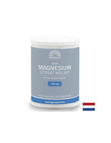 Systèmes nerveux et cardiovasculaires - magnésium (citrate, malate) végétalien + vitamine B6, 125 g de poudre