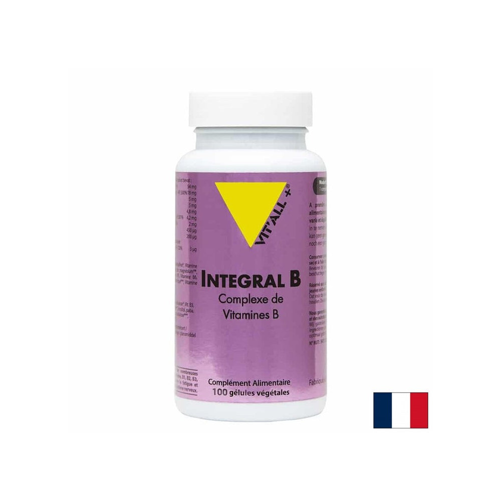 Système nerveux - formule complexe de vitamine B, 100 capsules