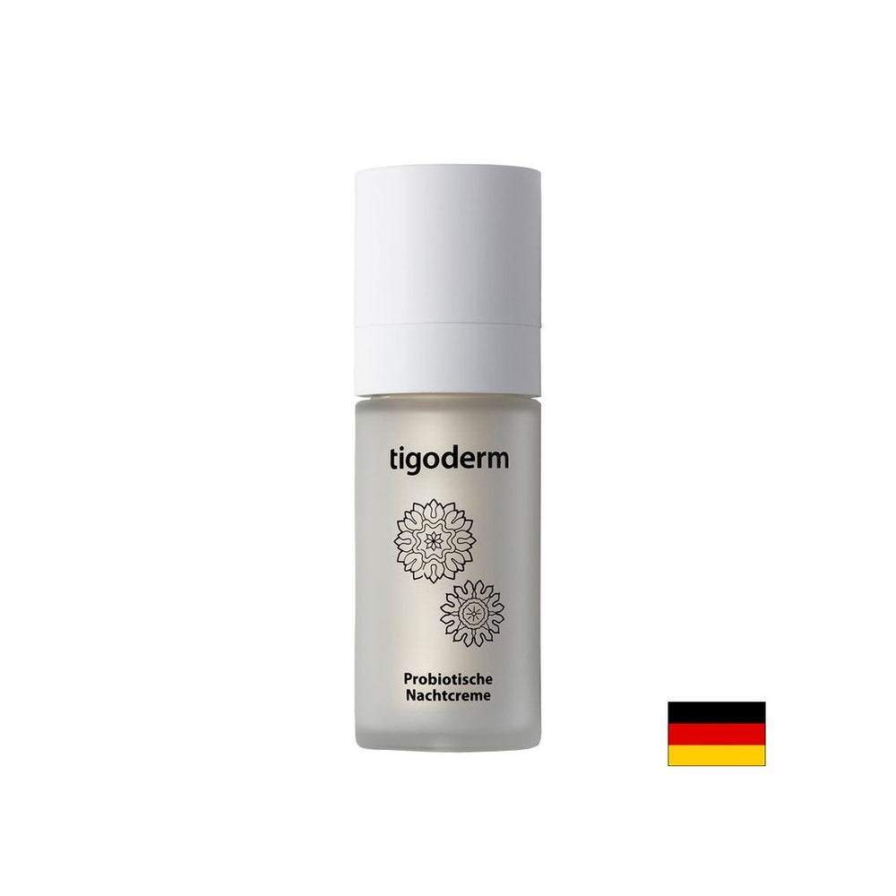 Crème nocturne avec ferment probiotique de Bacillus subtilis Tigoderm - restauration et équilibre de la peau la nuit, 30 ml