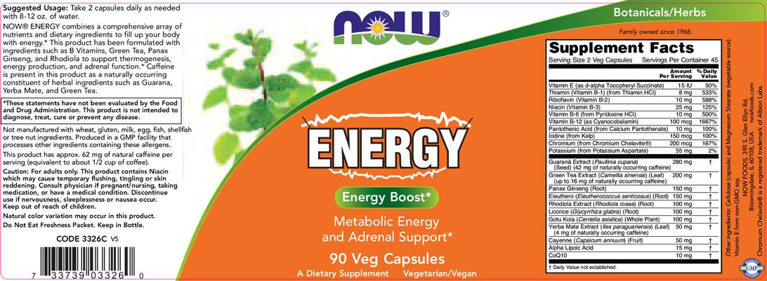 Énergie - 90 capsules