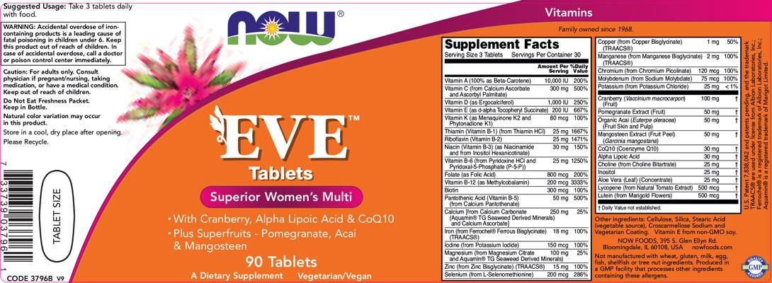 Eve Woman's Multi - 90 comprimés