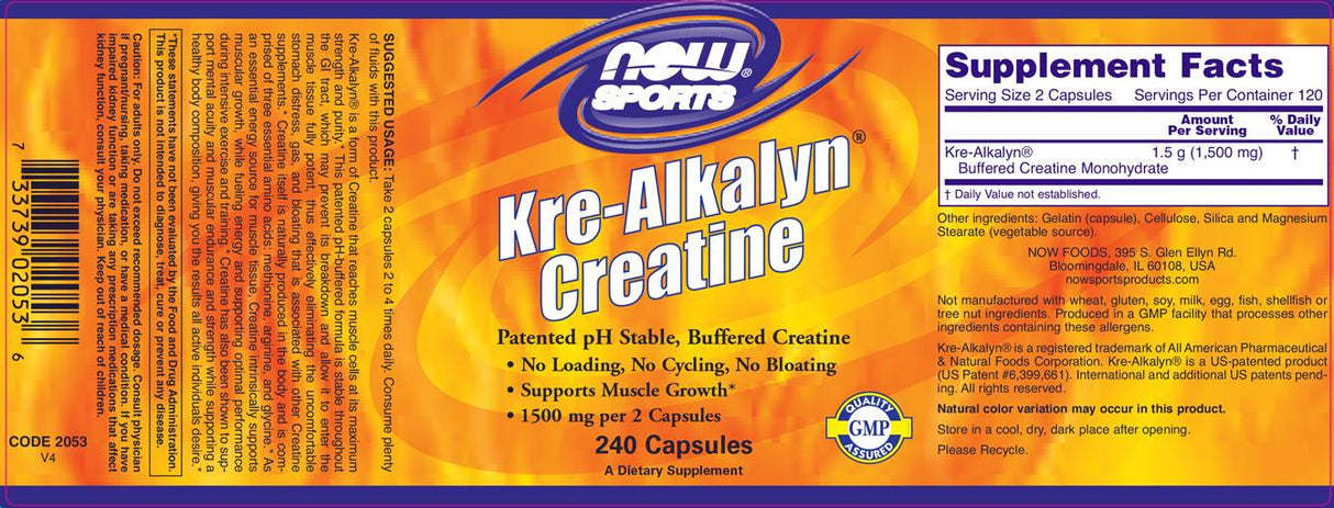 Kre-alcalyn - 240 capsules