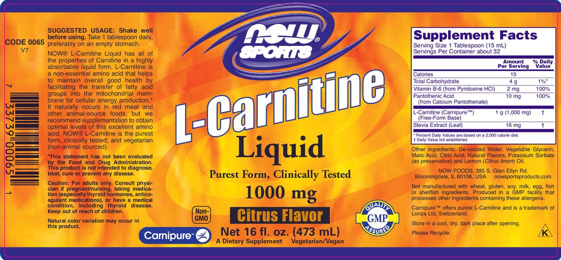 LIQUIDE L-CARNITINE 1000 mg - 946 ml