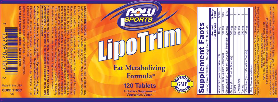 Trim Lipo - 120 comprimés