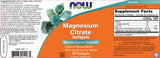Gentes souples de citrate de magnésium - 180 softgels