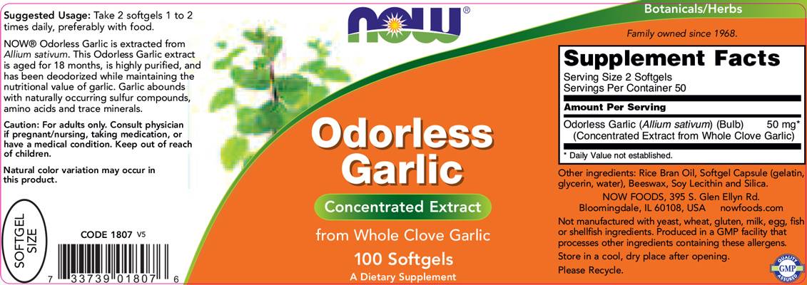 Ail sans odor - 250 capsules de gel