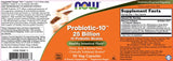 Probiotic-10 25 milliards - 50 capsules