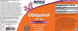 Ubiquinol 100 mg - 60 capsules de gel