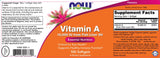 Vitamine A 10000 UI - 100 capsules de gel