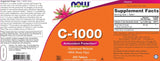Vitamine C-1000 avec hanches roses/libération prolongée - 100 comprimés