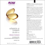Crème de vitamine E 28 000 UI - 118 ml