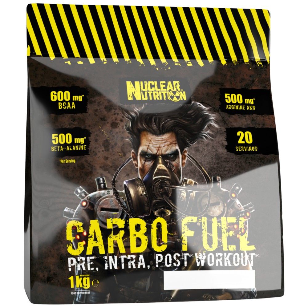 Carburant en carbone nucléaire | Pre ~ intra ~ glucides post-entraînement - 1000 grammes