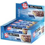 Délice + biscuits à la barre protéique et crème - 12 x 60 grammes