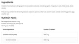 Tabs monohydratés de créatine 3000 - 300 comprimés