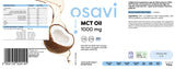 Huile MCT 1000 mg | C8 + C10 - 60 softgels