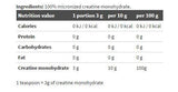 Créatine mono Creapure Powder - 1000 grammes