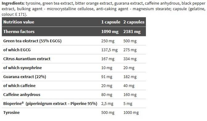 Thermo Speed ​​Extreme - 120 capsules