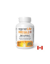 RegenerLife ™ Omega-3 + D Ultra Strength - 90 DRAGES