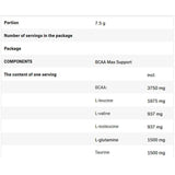Support BCAA Max - 500 grammes