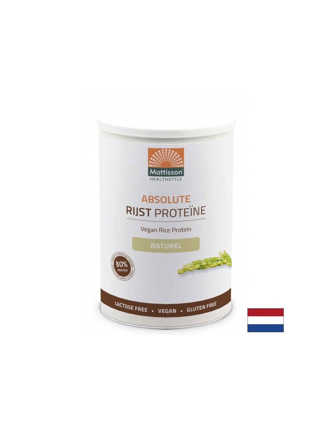 Protéine de riz, 400 g de poudre