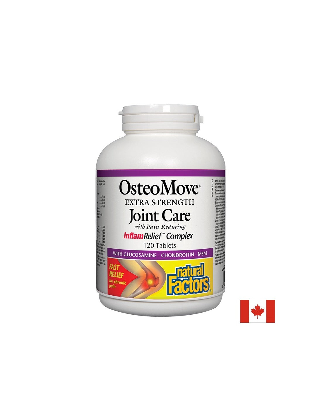 Osteomove Extra Strength Joint Care 1431 mg - 120 comprimés