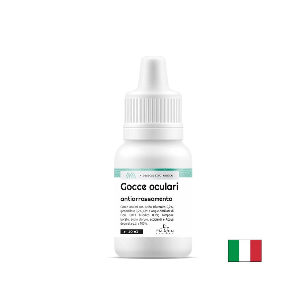 Des gouttes pour les yeux hydratantes contre les rougeurs, 10 ml