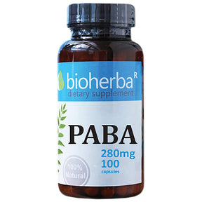 Paba 280 mg - 100 capsules - Nutra Best Europe