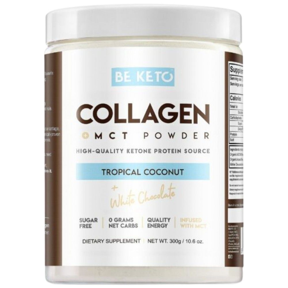 Collagène Keto + poudre MCT - 300 grammes