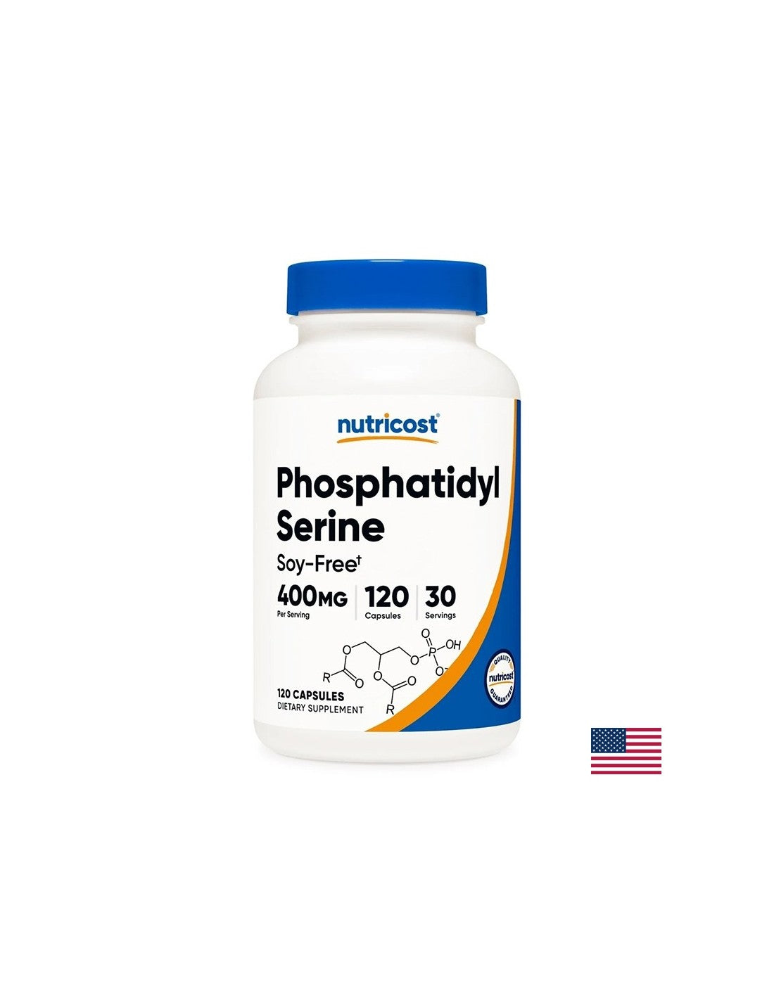 Mémoire et concentration - phosphatidylsérine, 100 mg x 120 capsules