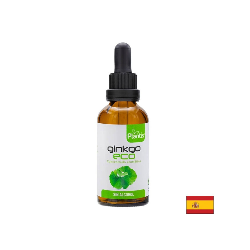 Mémoire et concentration - Ginkgo biloba (teinture sans alcool), 50 ml de gouttes