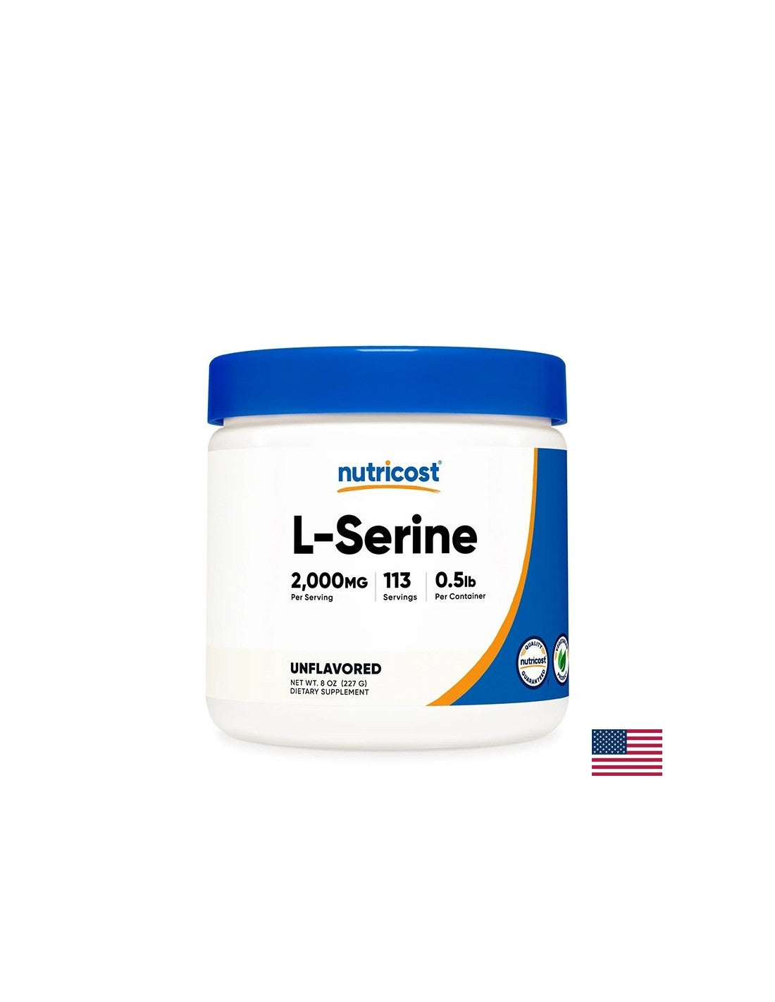 Mémoire et concentration - L-Serine, 227 g de poudre
