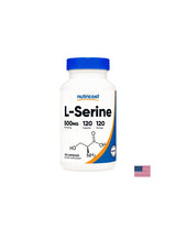 Mémoire et concentration - L-Sérine, 500 mg/120 gélules <tc>Nutricost</tc>