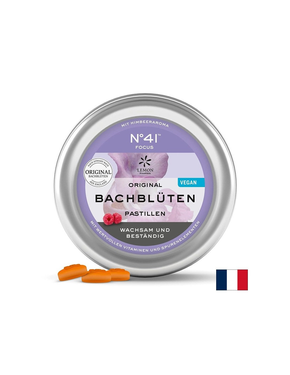 Pastilles Dr. Bach - N°41 Focus, 50 g (~ 40 pièces) <tc>Lemon Pharma</tc>