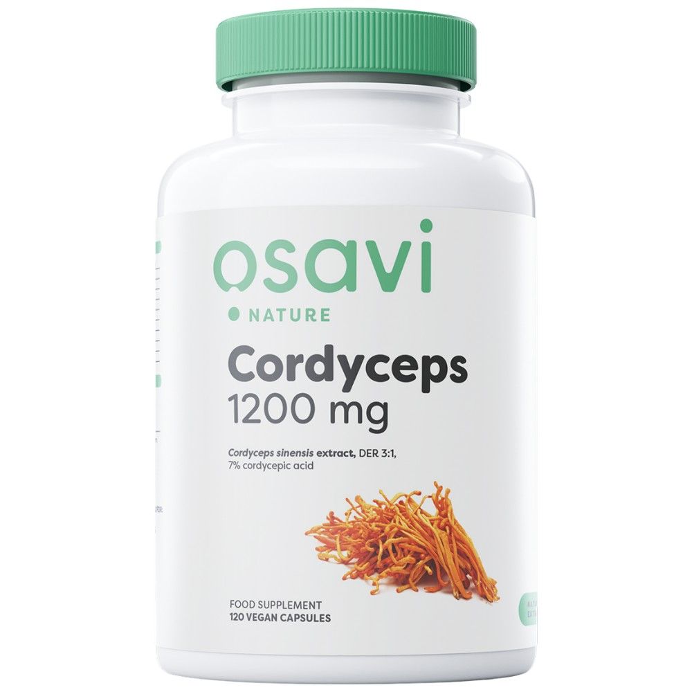 Cordyceps 1200 mg - 120 capsules