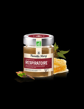 Eucalyptus honey with brown propolis and organic eucalyptus, 170 g - Nutra Best Europe