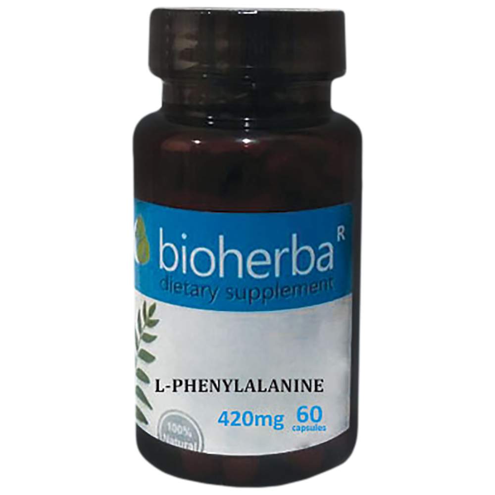 L-phénylalanine 420 mg - 60 capsules