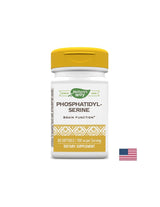 Phosphatidyl-sérine - phosphatidyl-sérine - pour la santé du cerveau - 100 mg, 60 capsules de génie soft