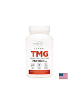 Prend en charge les niveaux d'homocystéine normaux - TMG (triméthyl glycine) Typezo ™, 750 mg x 120 capsules