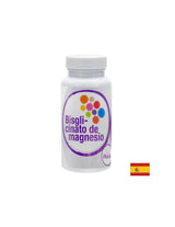 Magnésium (bisglycinate) 75 mg - Santé cardiaque et musculaire - Bisglicinato de Magnasio Plantis®, 60 capsules