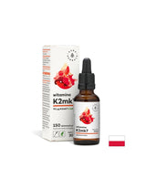Améliore la densité osseuse - Vitamine K2 (MK7), gouttes de 30 ml <tc>Aura Herbals</tc>