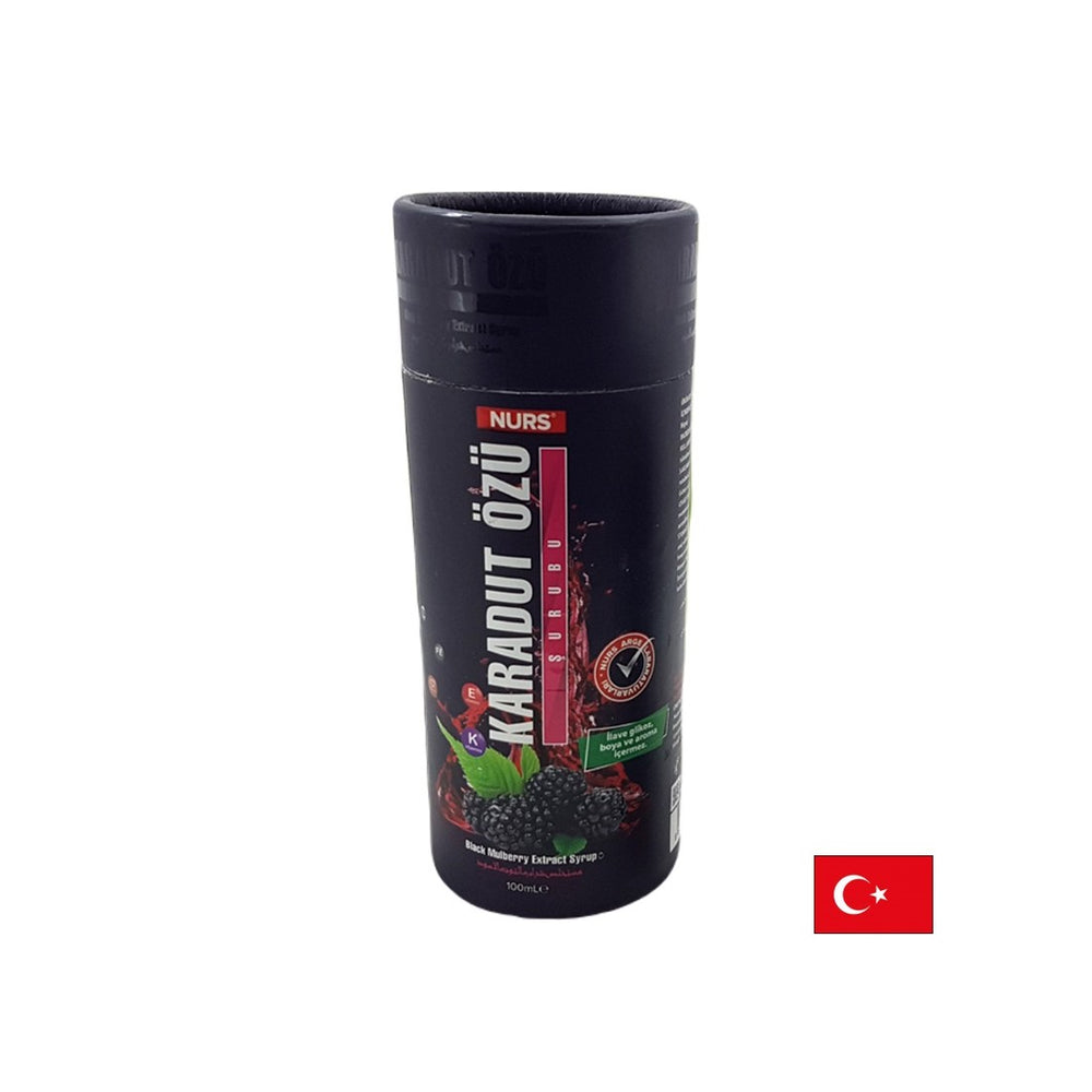 Sirop de mûrier noir - antioxydant puissant, 320 g pour 32 jours d'admission